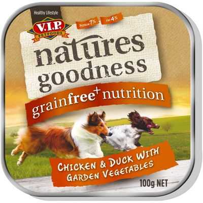 Vip Natures Goodness Grainfree Adult Dog Food Chicken With Duck & Vegetables