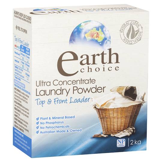 Earth Choice Front Loader Laundry Powder
