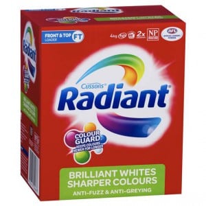 Radiant Front Loader Sharper Colour Laundry Powder