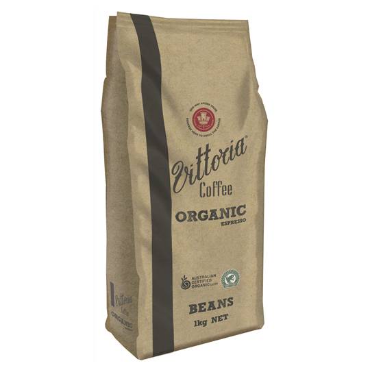 Vittoria Organic Coffee Beans
