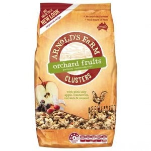 Arnolds Farm Muesli Toasted Clusters With Fruit