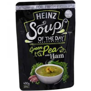 Heinz Soup Of The Day Soup Pouch Green Pea With Ham