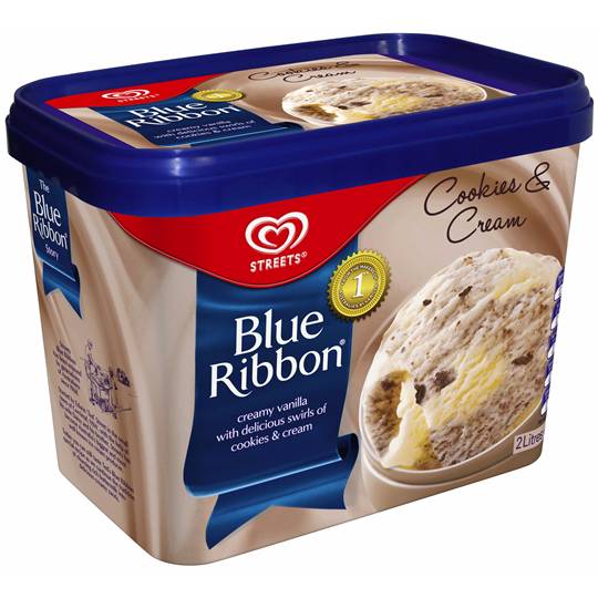 Streets Blue Ribbon Ice Cream Cookies & Cream