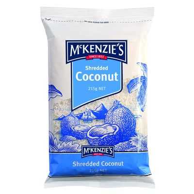 Mckenzies Coconut Shredded