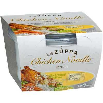 La Zuppa Microwave Soup Chicken Noodle