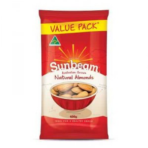 Sunbeam Natural Almonds Value Pack