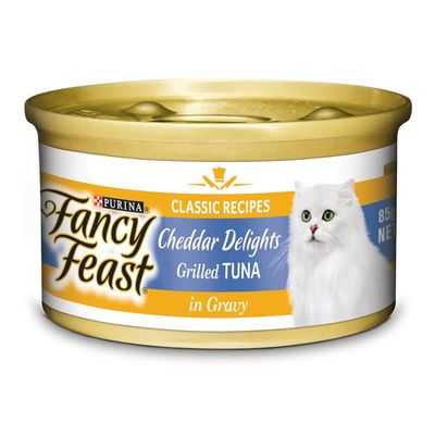 Fancy Feast Adult Cat Food Cheddar Tuna