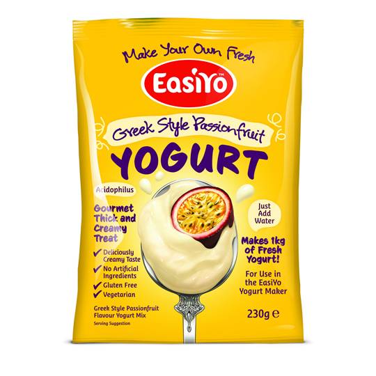Easiyo Greek Style Passionfruit Yoghurt Base