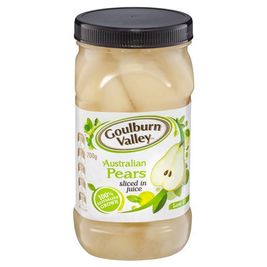 Goulburn Valley Pear Sliced In Juice