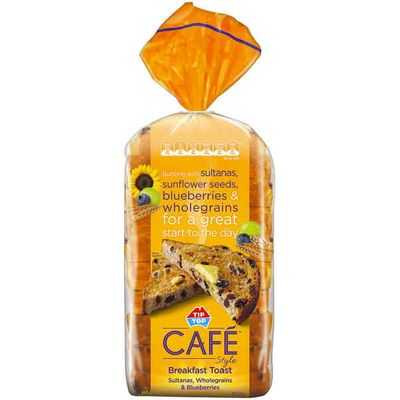 Tip Top Cafe Style Fruit Breakfast Toast Wholegrain