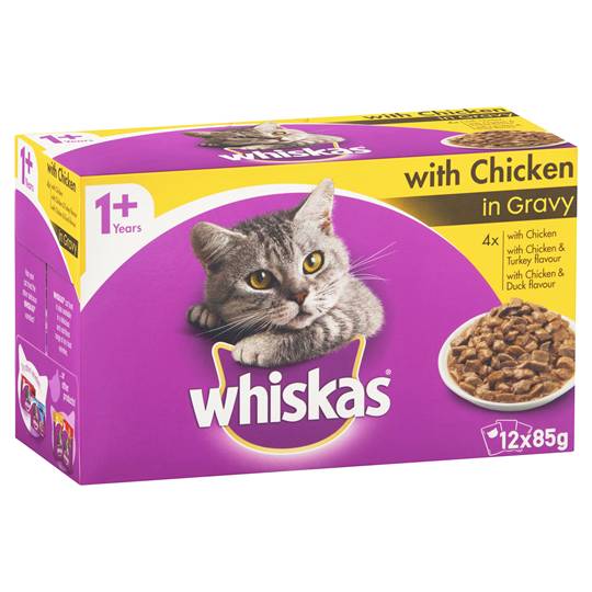 Whiskas Adult Cat Food With Chicken