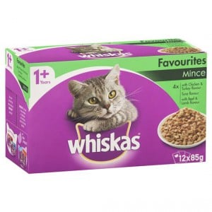 Whiskas Adult Cat Food In Mince