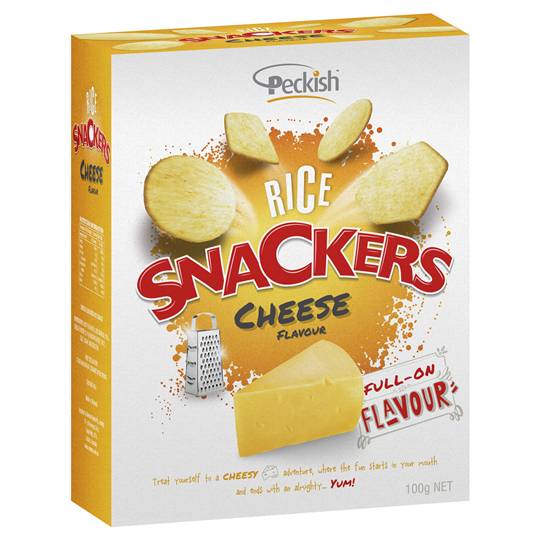 Peckish Rice Crackers Cheese