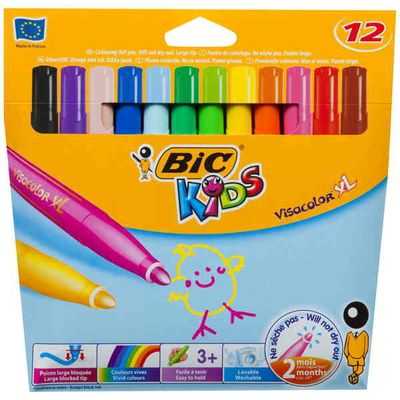 Bic Kids Visa Colour Markers Xl
