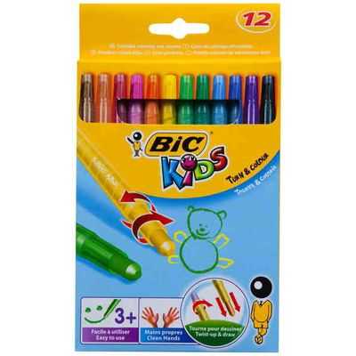 Bic Kids Crayons Turn & Colour