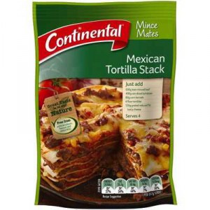 Continental Recipe Base Mexican Tortilla Stack