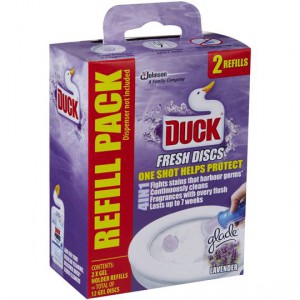 Duck Toilet Cleaner Fresh Disc Lavender Refill