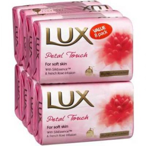 Lux Moisturising Bar Soap Pink Petal Touch