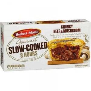 Herbert Adams Pies Chunky Slow Cooked Beef & Mush