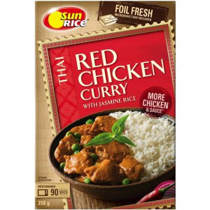Sunrice Thai Red Chicken Curry With Jasmine Rice