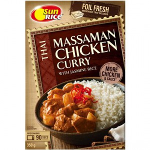 Sunrice Thai Massaman Chicken Curry With Jasmine Rice