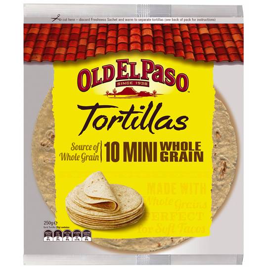 Old El Paso Tortillas Mini Wholegrain