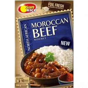 Sunrice North African Moroccan Beef With Rice