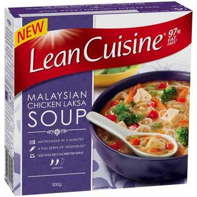 Lean Cuisine Microwave Soup Chicken Laksa