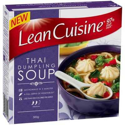 Lean Cuisine Microwave Soup Thai Dumpling