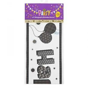 Party Banner Holographic