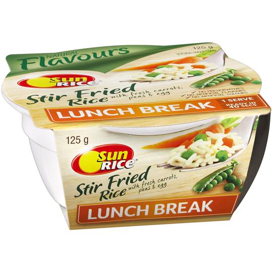 Sunrice Stir Frired Rice Lunch Break Single Serve Cup