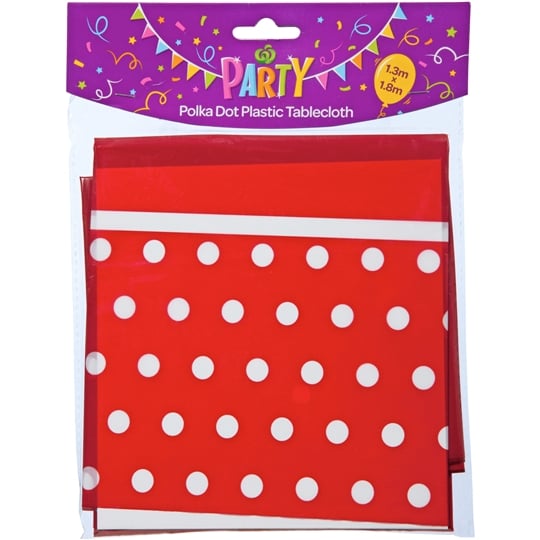 Party Entertaining Tablecloth Dots