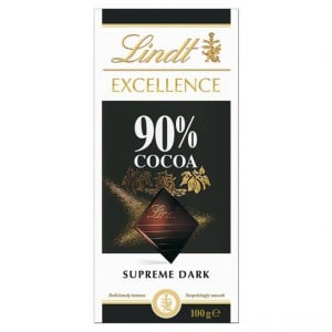 Lindt Excellence Supreme Dark Chocolate 90% Cocoa