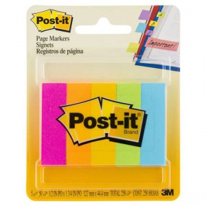 Post-it® Page Markers Neon