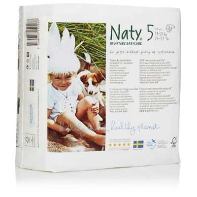 Naty By Nature Babycare Nappies Size 5