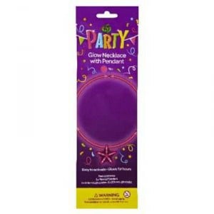Party Costume Glow Necklace Pendant