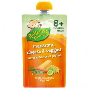 Raffertys Garden Food 8 Months Mac & Cheese With Veg