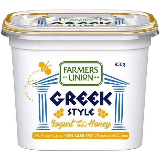 Farmers Union Light Greek Yoghurt Lite With Honey