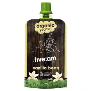 Five:am Organic Vanilla Bean Yoghurt