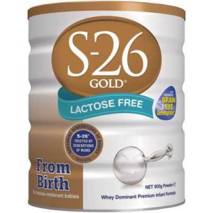 S26 Gold Lactose Free Formula From Birth