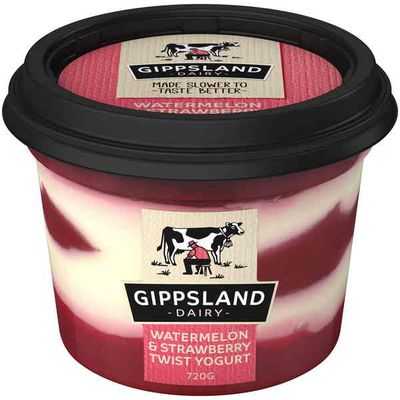 Gippsland Watermelon & Strawberry Yoghurt