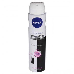 Nivea Deodorant Aerosol Black And White Clear