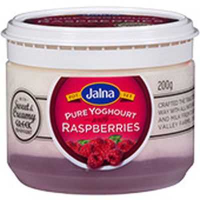 Jalna Pure Raspberry Yoghurt