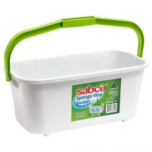 Sabco 12.5l Extra Wide Sponge Mop Bucket