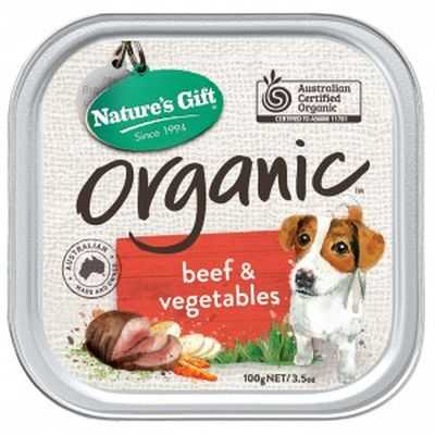 Nature's Gift Adult Dog Food Organic Beef & Veg