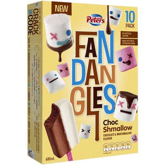 Peters Fandangles Ice Cream Choc Shmallow