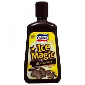 Cottees Chocolate Banana Ice Magic