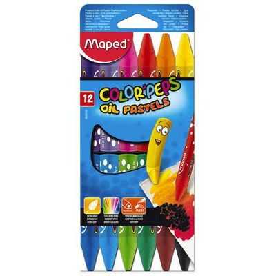 Maped Colour Peps Crayon Oil Pastels