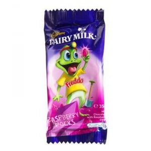 Cadbury Dairy Milk Freddo Frog Raspberry Rocks