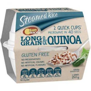 Sunrice Heat & Serve Long Grain Rice & Quinoa